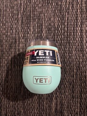 Yeti Rambler 10oz Wine Tumbler Seafoam